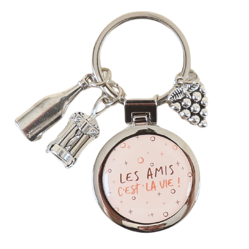 Porte clé Mika - Les amis c'est la vie!